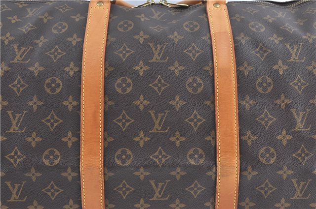 Authentic Louis Vuitton Monogram Keepall 50 Boston Bag M41426 LV H8567