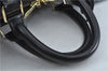 Authentic Louis Vuitton Epi Keepall 45 Boston Bag Black M42972 LV H8571