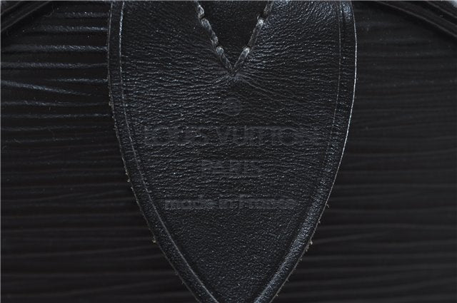 Authentic Louis Vuitton Epi Keepall 45 Boston Bag Black M42972 LV H8571