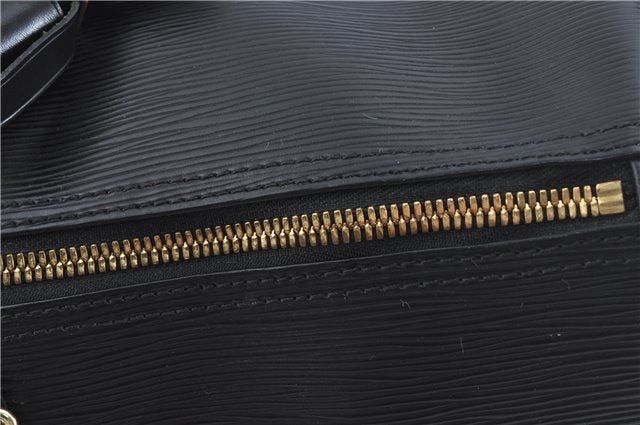Authentic Louis Vuitton Epi Keepall 45 Boston Bag Black M42972 LV H8571