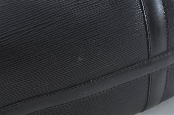 Authentic Louis Vuitton Epi Keepall 45 Boston Bag Black M42972 LV H8571