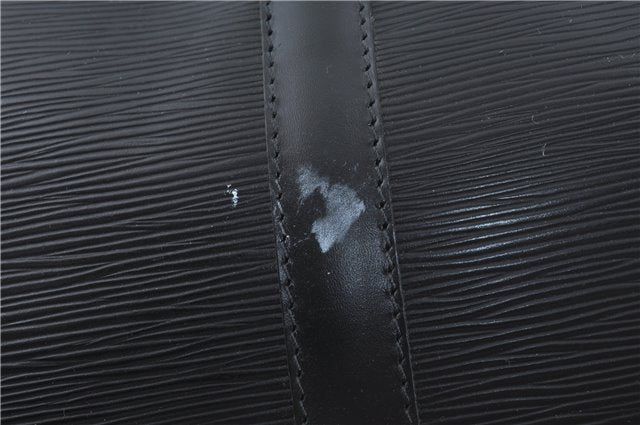 Authentic Louis Vuitton Epi Keepall 45 Boston Bag Black M42972 LV H8571
