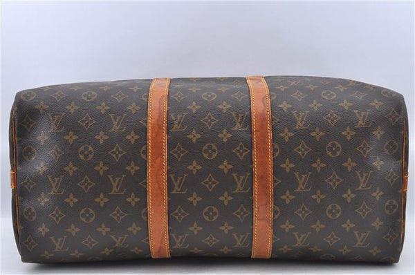 Auth Louis Vuitton Monogram Keepall Bandouliere 50 Boston Bag M41416 LV H8574