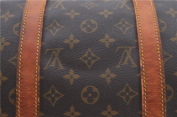 Auth Louis Vuitton Monogram Keepall Bandouliere 50 Boston Bag M41416 LV H8574