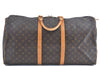 Auth Louis Vuitton Monogram Keepall 60 Boston Bag M41422 LV H8575