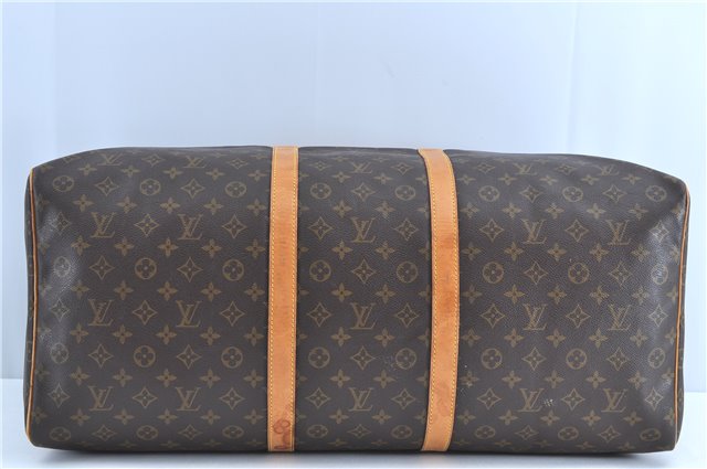 Auth Louis Vuitton Monogram Keepall 60 Boston Bag M41422 LV H8575