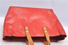 Authentic Louis Vuitton Vernis Reade PM Hand Bag Red M91088 LV H8581