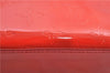 Authentic Louis Vuitton Vernis Reade PM Hand Bag Red M91088 LV H8581