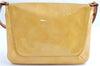 Auth Louis Vuitton Vernis Thompson Street Shoulder Bag Yellow M91008 LV H8582