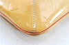 Auth Louis Vuitton Vernis Thompson Street Shoulder Bag Yellow M91008 LV H8582