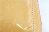 Auth Louis Vuitton Vernis Thompson Street Shoulder Bag Yellow M91008 LV H8582