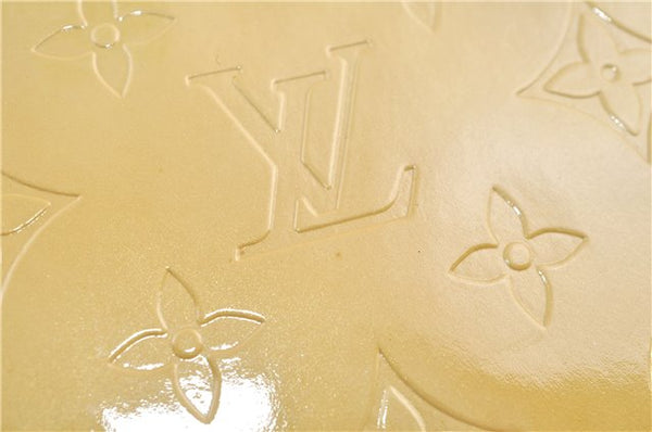 Auth Louis Vuitton Vernis Thompson Street Shoulder Bag Yellow M91008 LV H8582