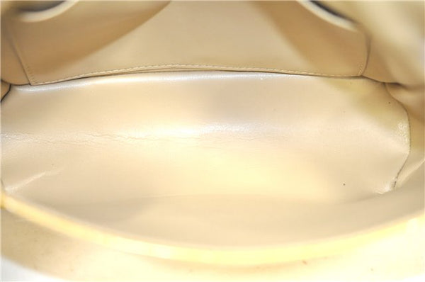 Auth Louis Vuitton Vernis Thompson Street Shoulder Bag Yellow M91008 LV H8582