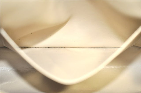 Auth Louis Vuitton Vernis Thompson Street Shoulder Bag Yellow M91008 LV H8582