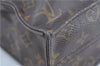 Authentic Louis Vuitton Monogram Sac Plat Hand Bag M51140 LV H8590