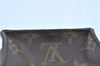 Authentic Louis Vuitton Monogram Sac Plat Hand Bag M51140 LV H8590