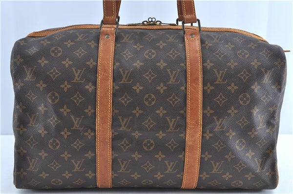 Authentic Louis Vuitton Monogram Sac Souple 45 Hand Boston Bag M41624 LV H8609