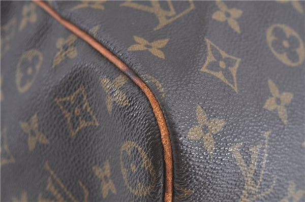 Authentic Louis Vuitton Monogram Sac Souple 45 Hand Boston Bag M41624 LV H8609