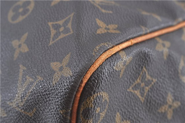 Authentic Louis Vuitton Monogram Sac Souple 45 Hand Boston Bag M41624 LV H8609