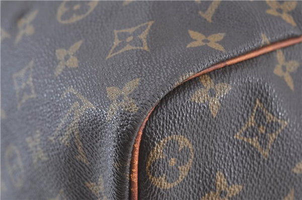 Authentic Louis Vuitton Monogram Sac Souple 45 Hand Boston Bag M41624 LV H8609