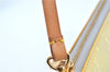 Auth Louis Vuitton Vernis Lexington Hand Bag Pouch Yellow M91056 LV H8617