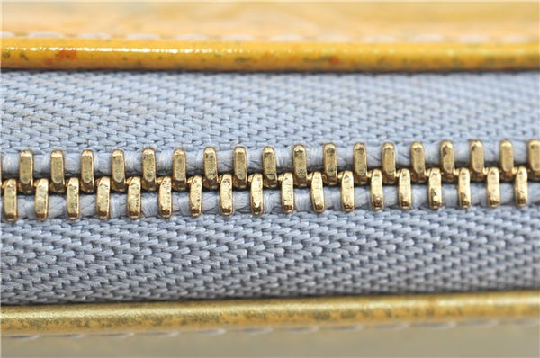 Auth Louis Vuitton Vernis Lexington Hand Bag Pouch Yellow M91056 LV H8617