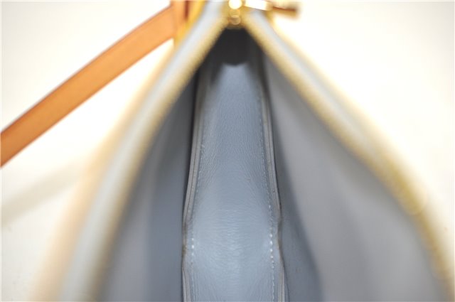 Auth Louis Vuitton Vernis Lexington Hand Bag Pouch Yellow M91056 LV H8617