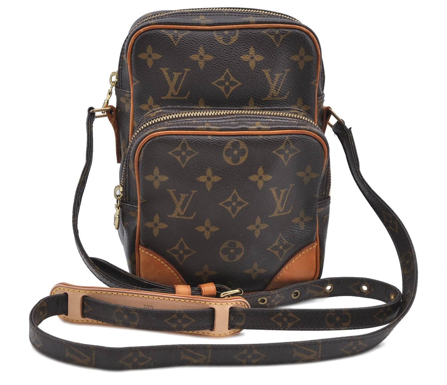 Authentic Louis Vuitton Monogram Amazone Shoulder Cross Body Bag M45236 LV H8638