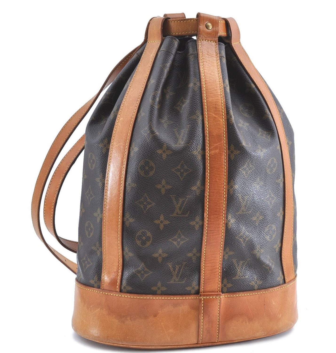 Authentic Louis Vuitton Monogram Randonnee PM Shoulder Bag M42243 LV H8643