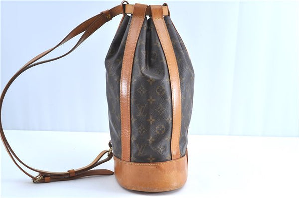 Authentic Louis Vuitton Monogram Randonnee PM Shoulder Bag M42243 LV H8643
