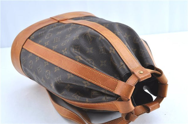 Authentic Louis Vuitton Monogram Randonnee PM Shoulder Bag M42243 LV H8643
