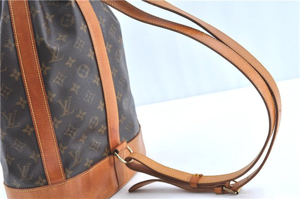 Authentic Louis Vuitton Monogram Randonnee PM Shoulder Bag M42243 LV H8643