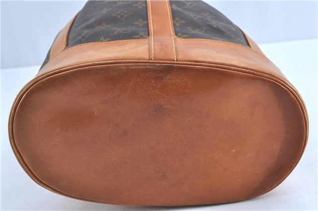 Authentic Louis Vuitton Monogram Randonnee PM Shoulder Bag M42243 LV H8643