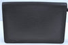 Authentic Louis Vuitton Epi Sellier Dragonne Clutch Bag Black M52612 LV H8645