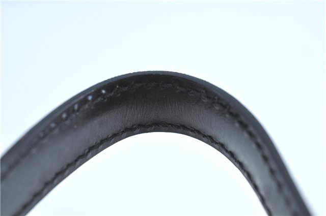 Authentic Louis Vuitton Epi Sellier Dragonne Clutch Bag Black M52612 LV H8645