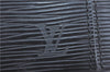 Authentic Louis Vuitton Epi Sellier Dragonne Clutch Bag Black M52612 LV H8645