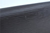 Authentic Louis Vuitton Epi Sellier Dragonne Clutch Bag Black M52612 LV H8645