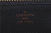 Authentic Louis Vuitton Epi Sellier Dragonne Clutch Bag Black M52612 LV H8645