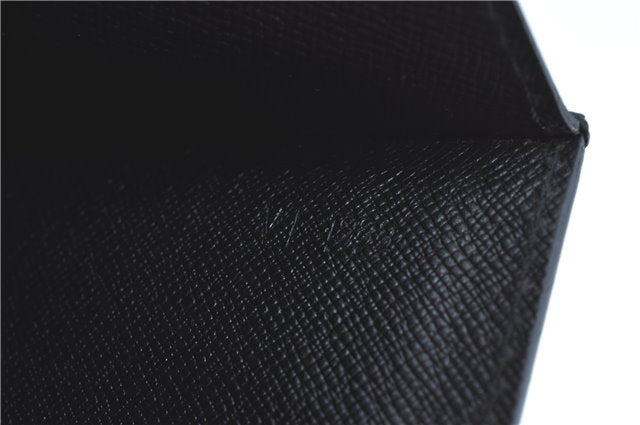 Authentic Louis Vuitton Epi Sellier Dragonne Clutch Bag Black M52612 LV H8645