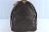 Authentic Louis Vuitton Monogram Keepall 60 Boston Bag M41412 LV H8656