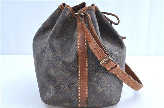Authentic Louis Vuitton Monogram Petit Noe Shoulder Bag M42226 LV H8669