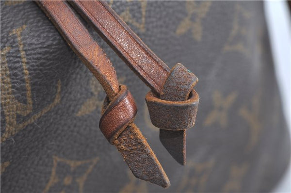 Authentic Louis Vuitton Monogram Petit Noe Shoulder Bag M42226 LV H8669