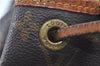 Authentic Louis Vuitton Monogram Petit Noe Shoulder Bag M42226 LV H8669
