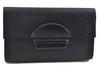Authentic Louis Vuitton Epi Chaillot Clutch Bag Black M52542 LV H8675