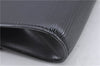 Authentic Louis Vuitton Epi Chaillot Clutch Bag Black M52542 LV H8675