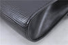 Authentic Louis Vuitton Epi Chaillot Clutch Bag Black M52542 LV H8675