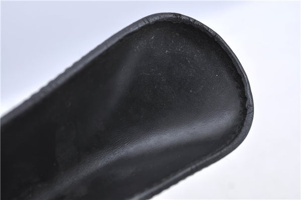 Authentic Louis Vuitton Epi Chaillot Clutch Bag Black M52542 LV H8675