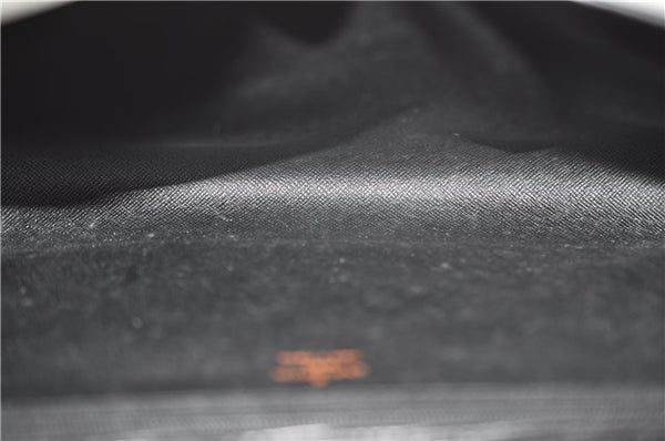 Authentic Louis Vuitton Epi Chaillot Clutch Bag Black M52542 LV H8675