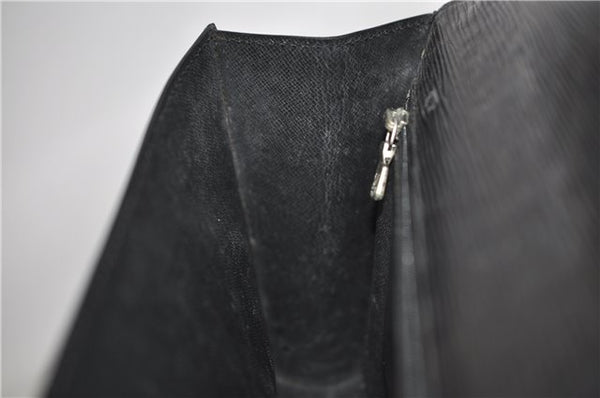 Authentic Louis Vuitton Epi Chaillot Clutch Bag Black M52542 LV H8675