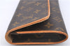 Authentic Louis Vuitton Monogram Pochette Twin GM Shoulder Bag M51852 LV H8677